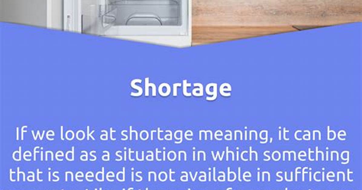 What Is the Difference Between Shortage and Scarcity