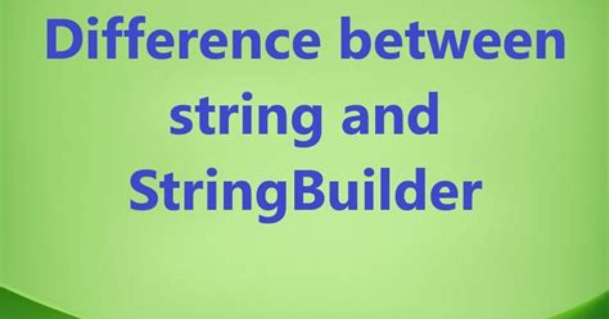 What Is the Difference Between String. Slice and String. Substring?