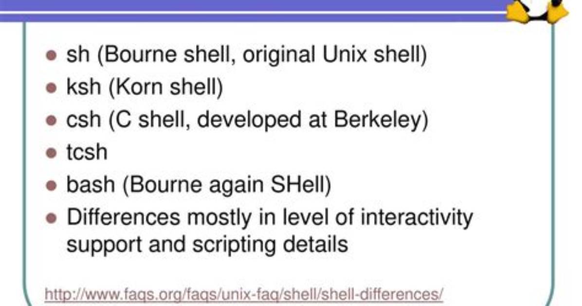 What Is the Difference Between Unix Shell Scripting and Linux Shell Scripting?