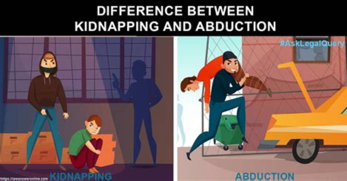What Is the Difference from Kidnapping and Abduction?