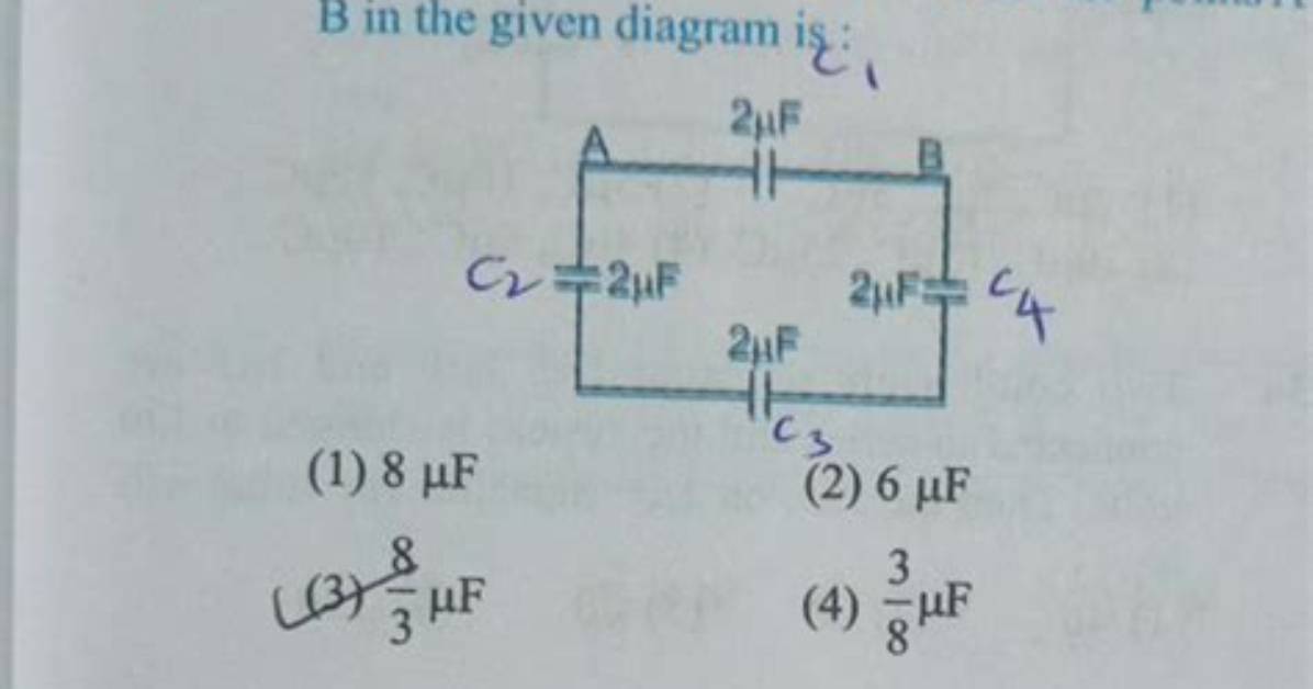 What Is the Equivalent Capacitance Between Points a and B