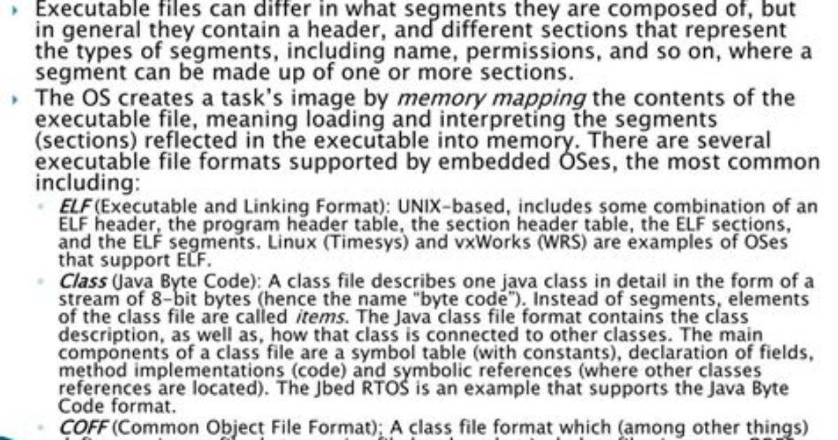 What Is the Executable File Format for Linux?