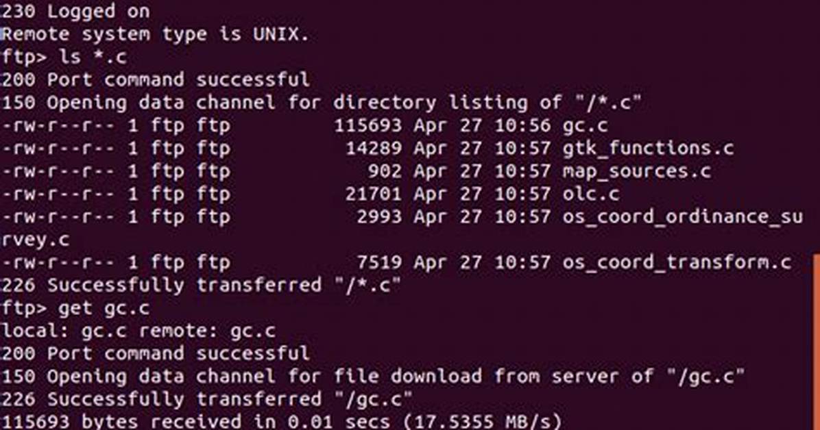 What Is the Ftp Command in Linux?