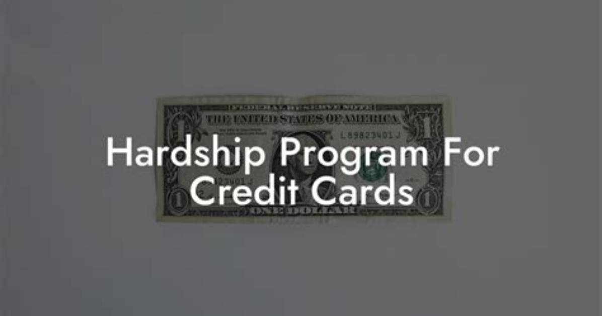 What Is the Hardship Program
