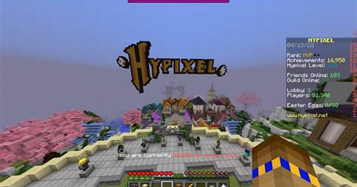 What Is the Hypixel Server for Minecraft Pe