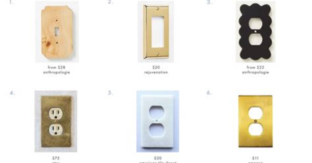What Is the Light Switch Cover Called?