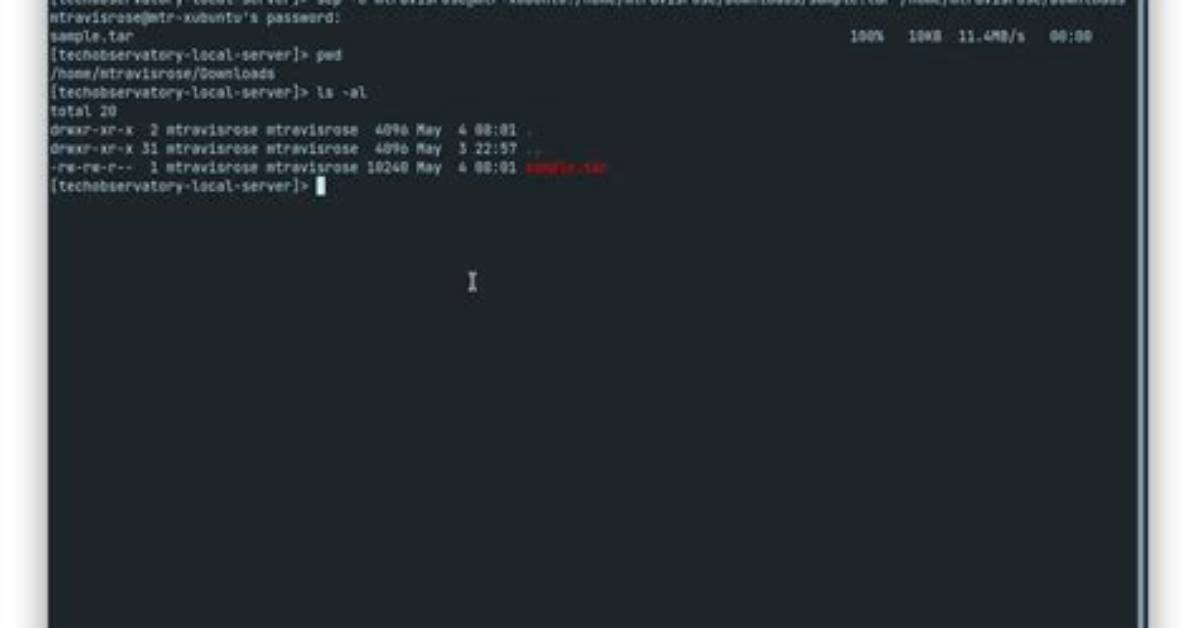 What Is the Scp Command in Linux?