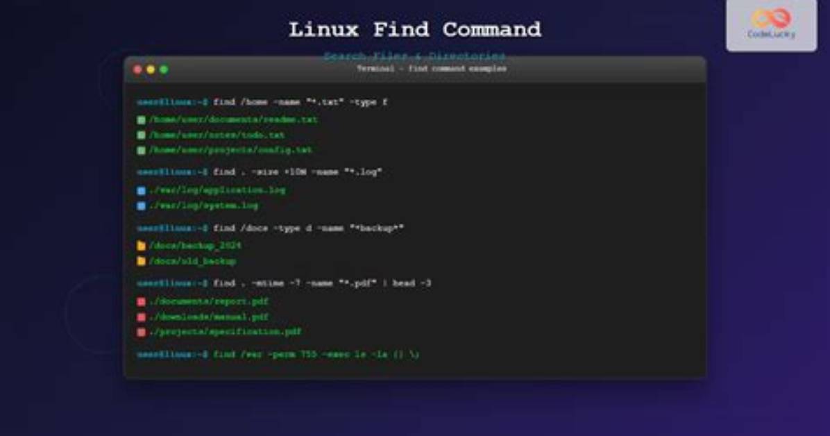 What Is the Search Command in Linux?
