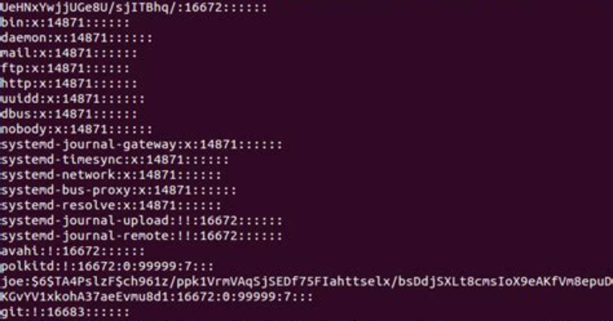 What Is the Shadow File in Linux?