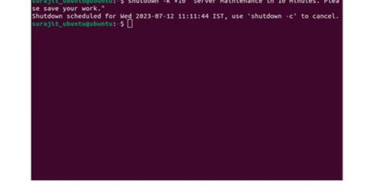 What Is the Shutdown Command in Linux?