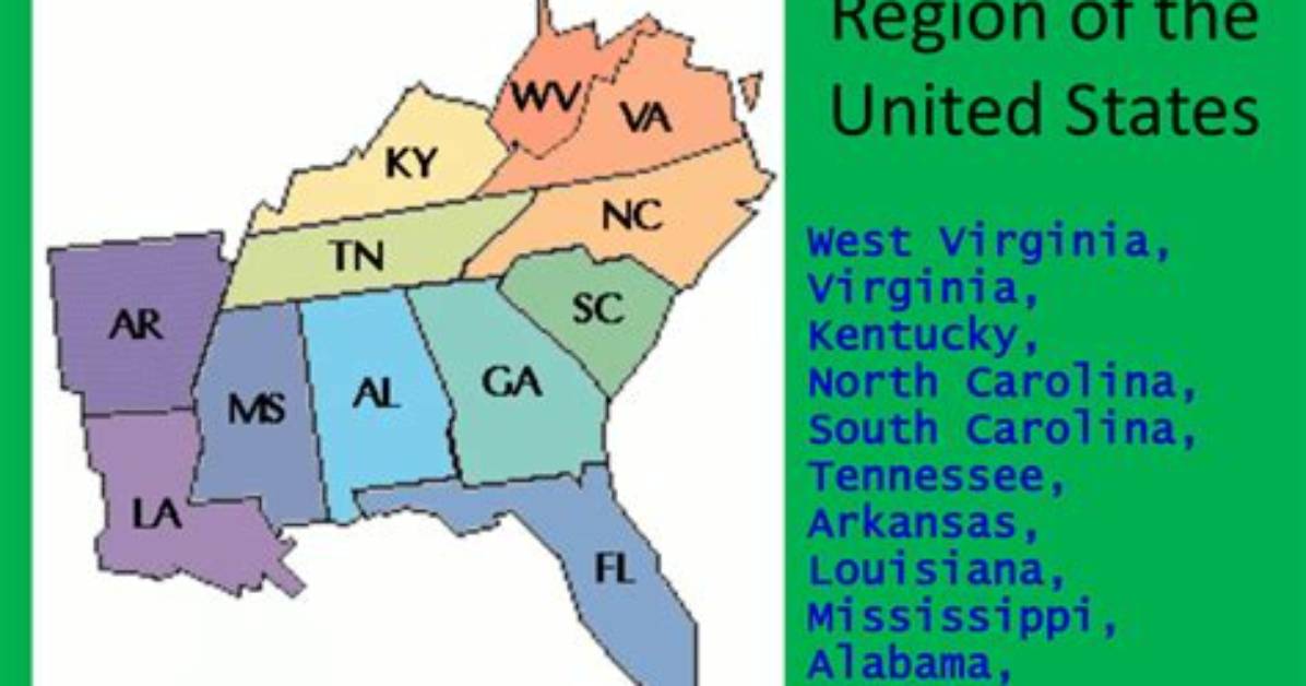 What Is the Southeast Region Known for? Amazing Facts About the Southeast Region 2022