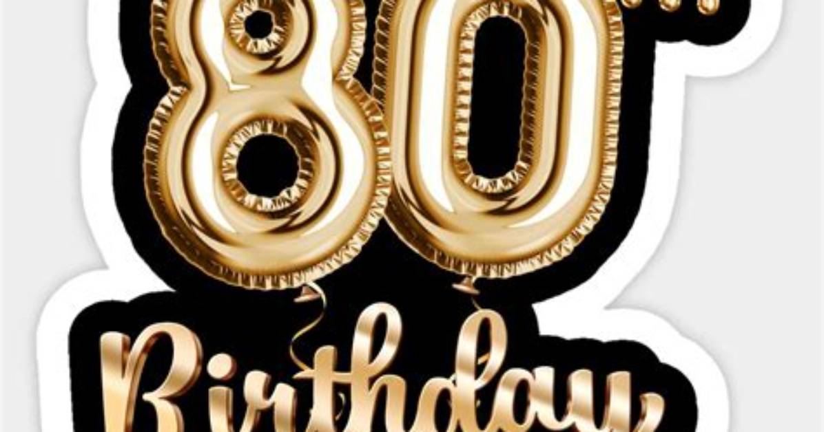 What Is the Symbol for 80Th Birthday?