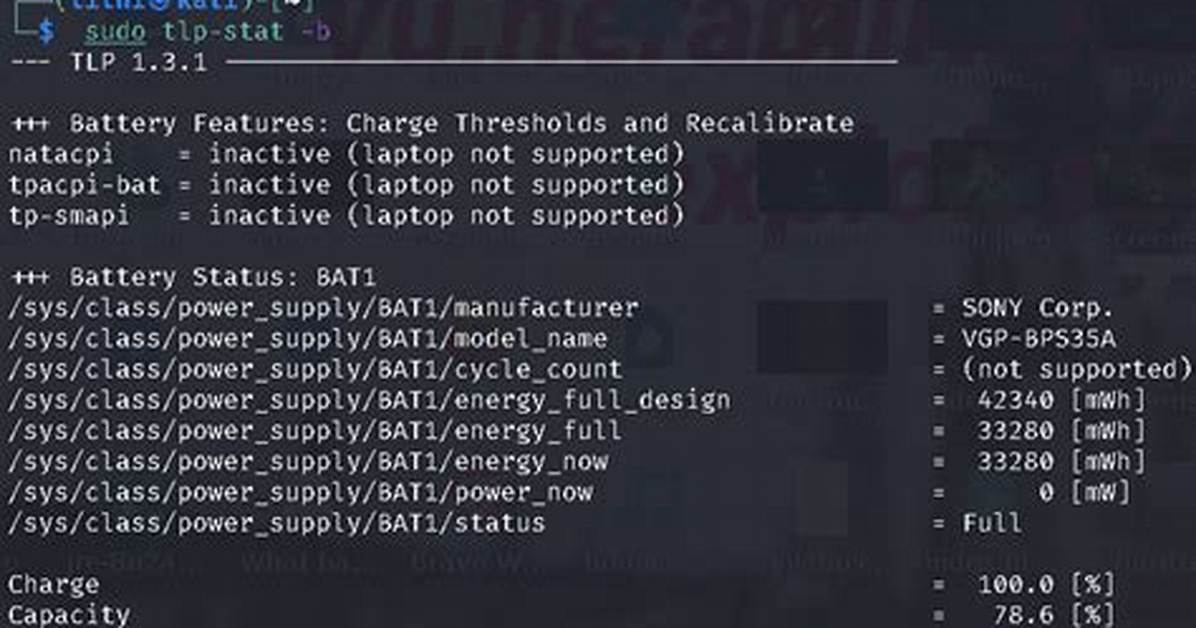 What Is Tlp in Linux?