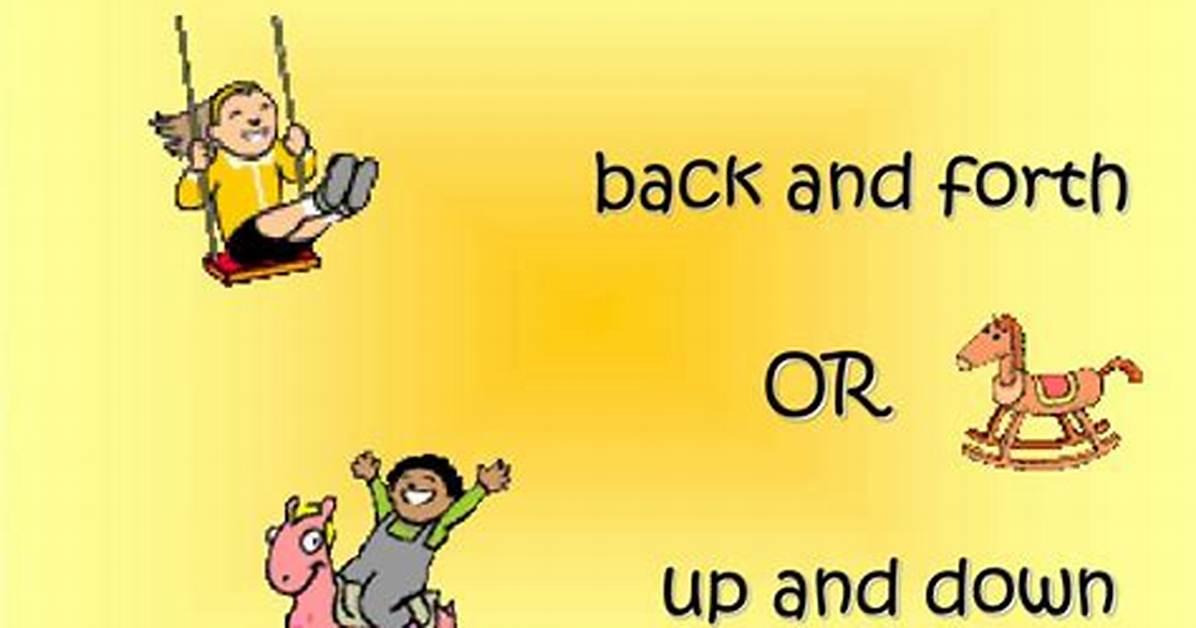 What Is to Move Back and Forth?