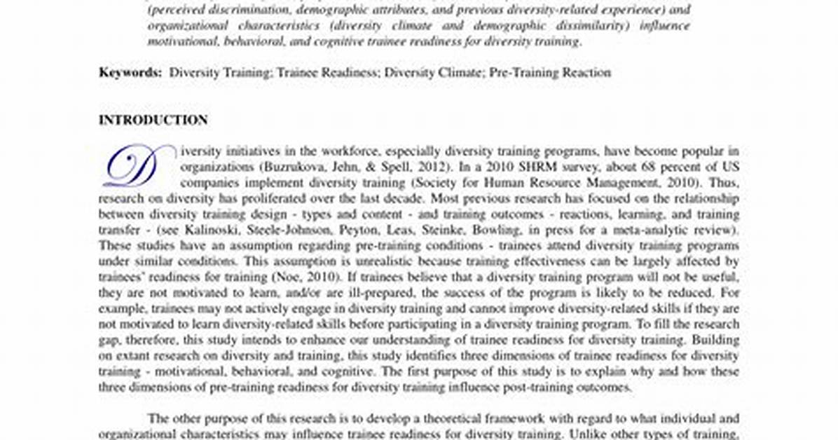 What Is Trainee Readiness