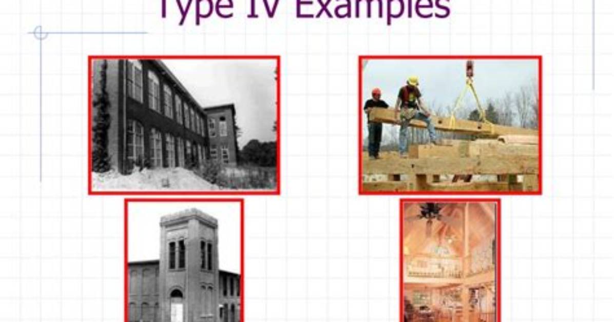 What Is Type Iv Construction