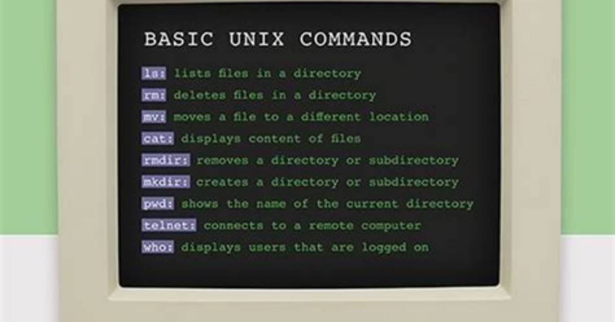 What Is Unix Example?