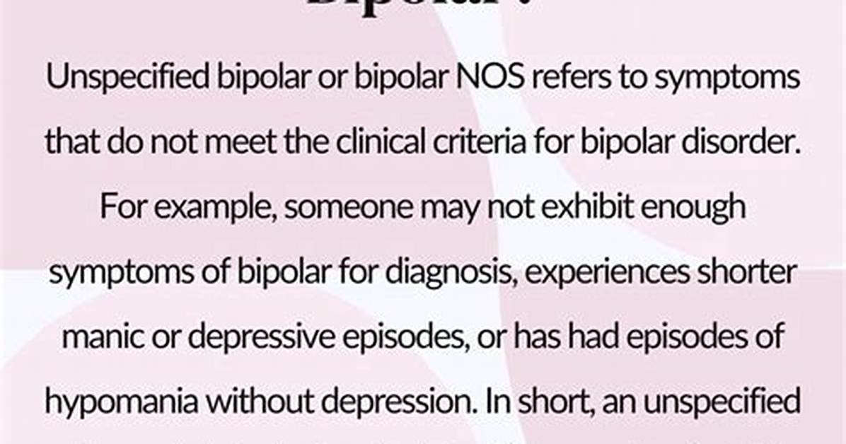 What Is Unspecified Bipolar? | Contextresponse. Com