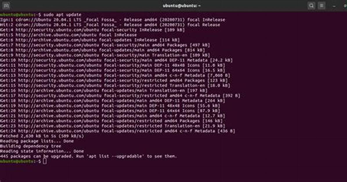 What Is Update Command in Linux?