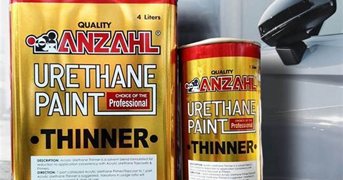 What Is Urethane Thinner