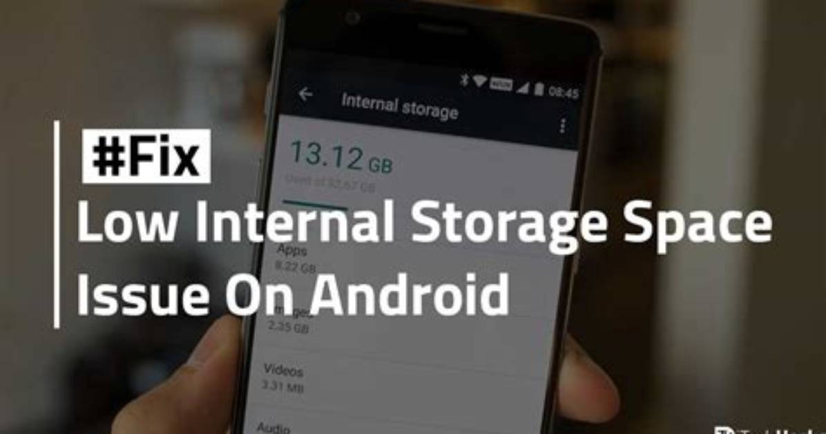 What Is Using up My Internal Storage Android?