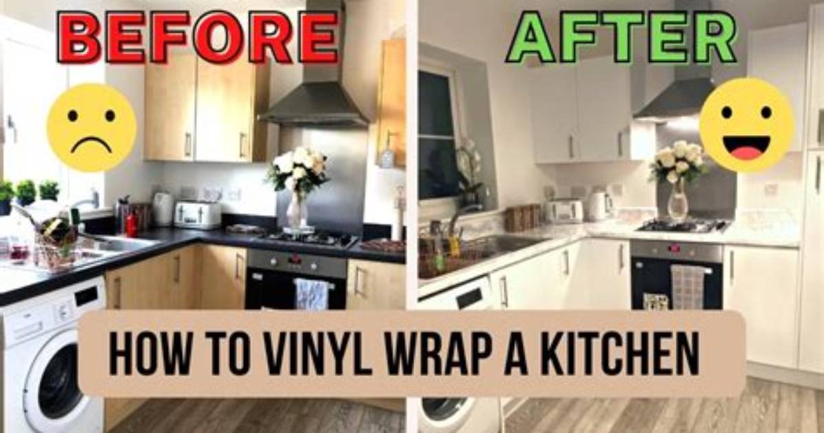 What Is Vinyl Wrap Kitchen