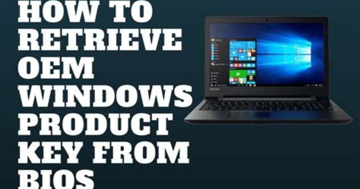 What Is Windows Bios Oem Key?