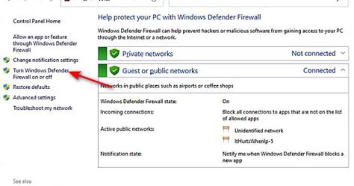 What Is Windows Defender Firewall Windows 10?