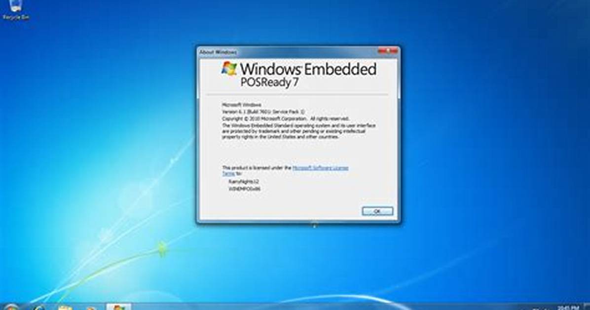 What Is Windows Embedded Posready 7?
