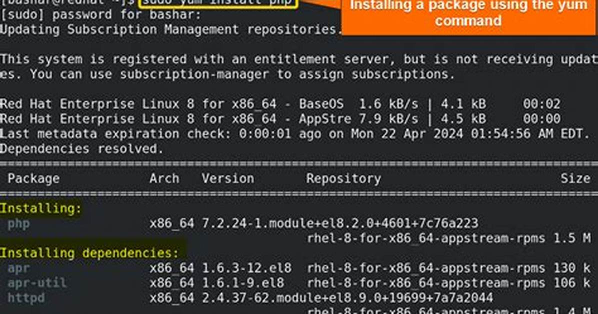 What Is Yum Command in Linux?