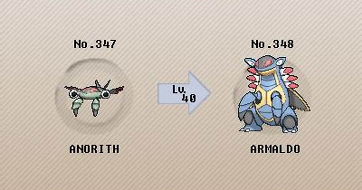 What Level Does Anorith Evolve?
