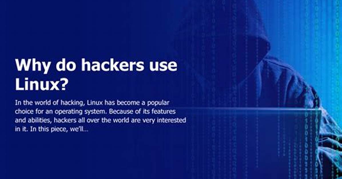 What Linux Do Hackers Use?