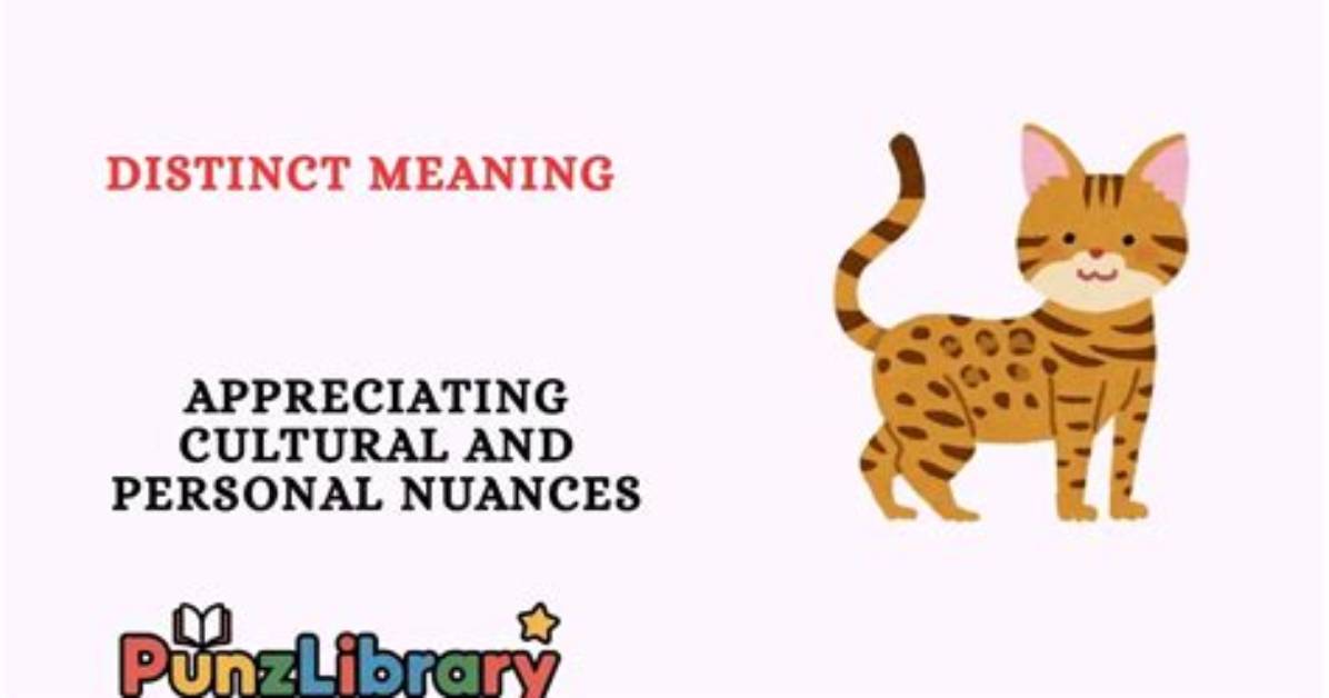 What Makes an Element Distinct