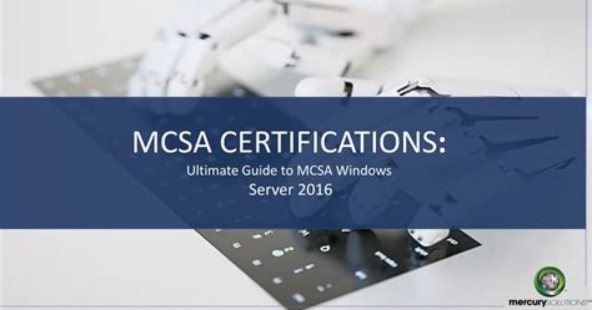 What Mcsa Stands for?