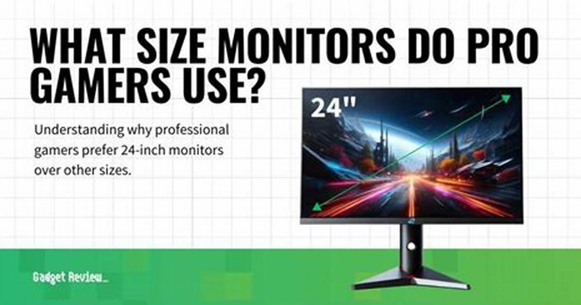 What Monitors Do Pro Gamers Use?