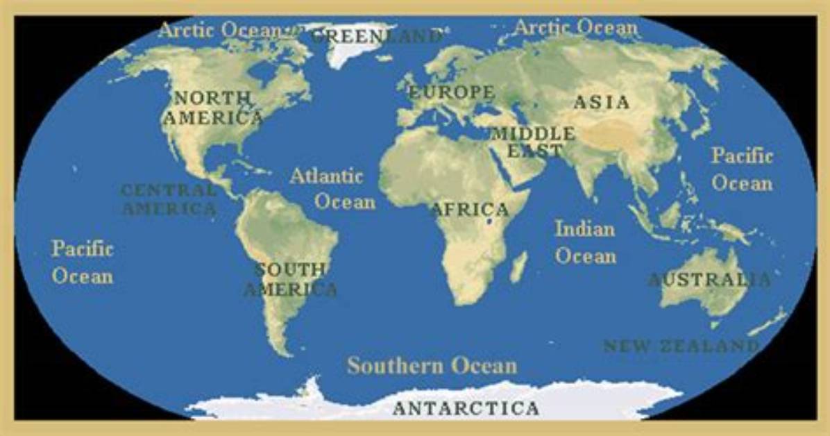 What Ocean Is Between Asia and North America
