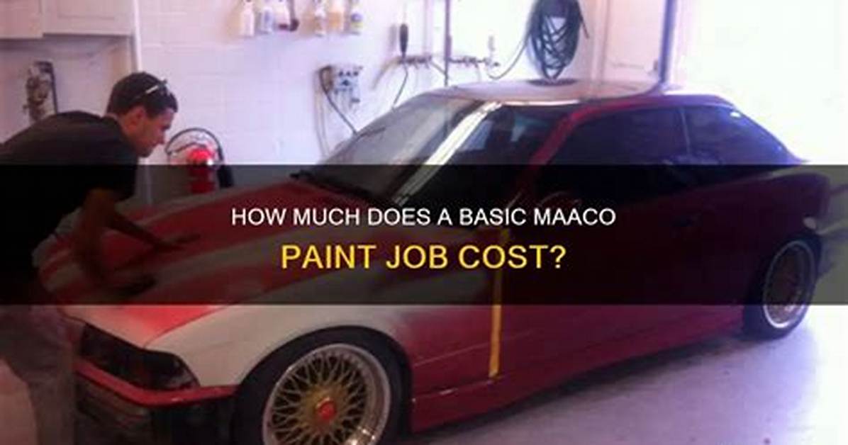 What Paint Does Maaco Use