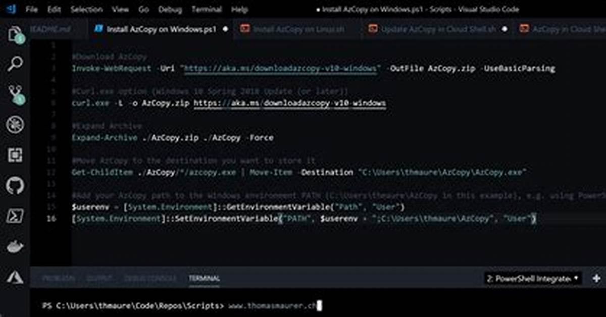 What Protocol Does Azcopy