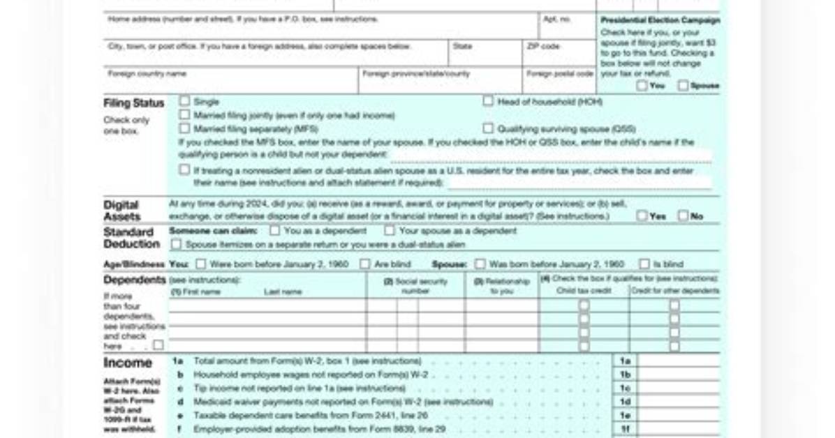 What's a 1040 Form?