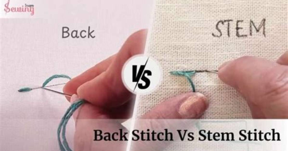 What's a Back Stitch?