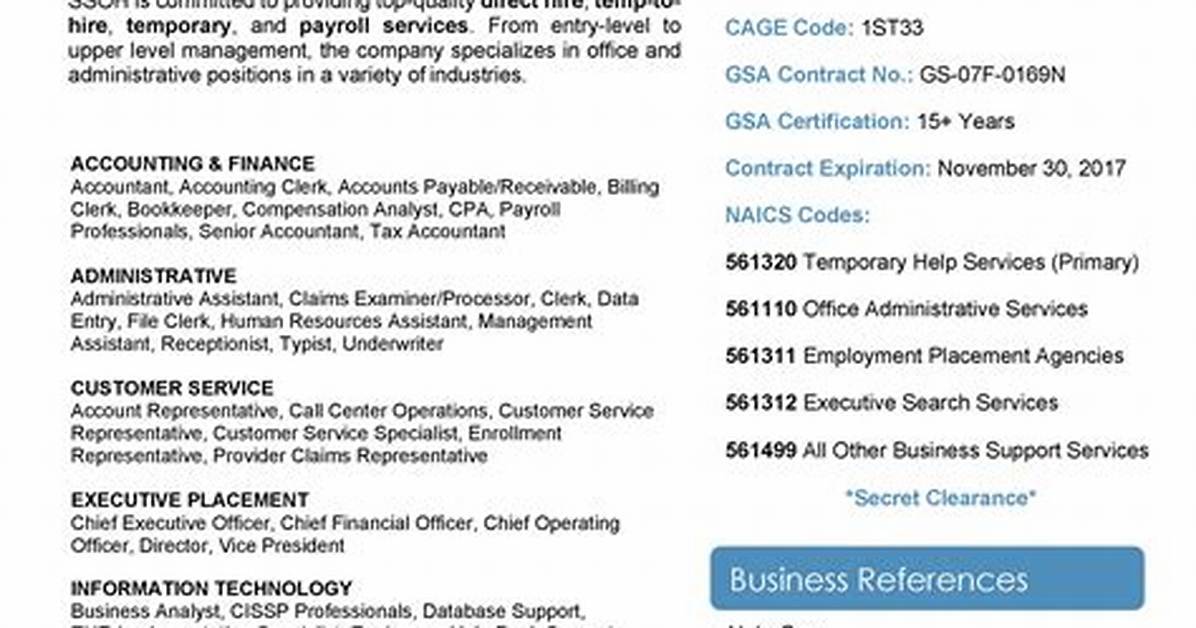 What's a Capability Statement?