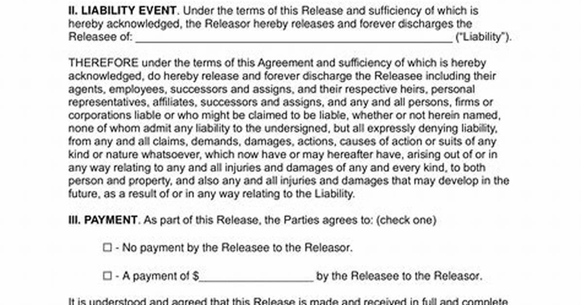 What’s a General Release?