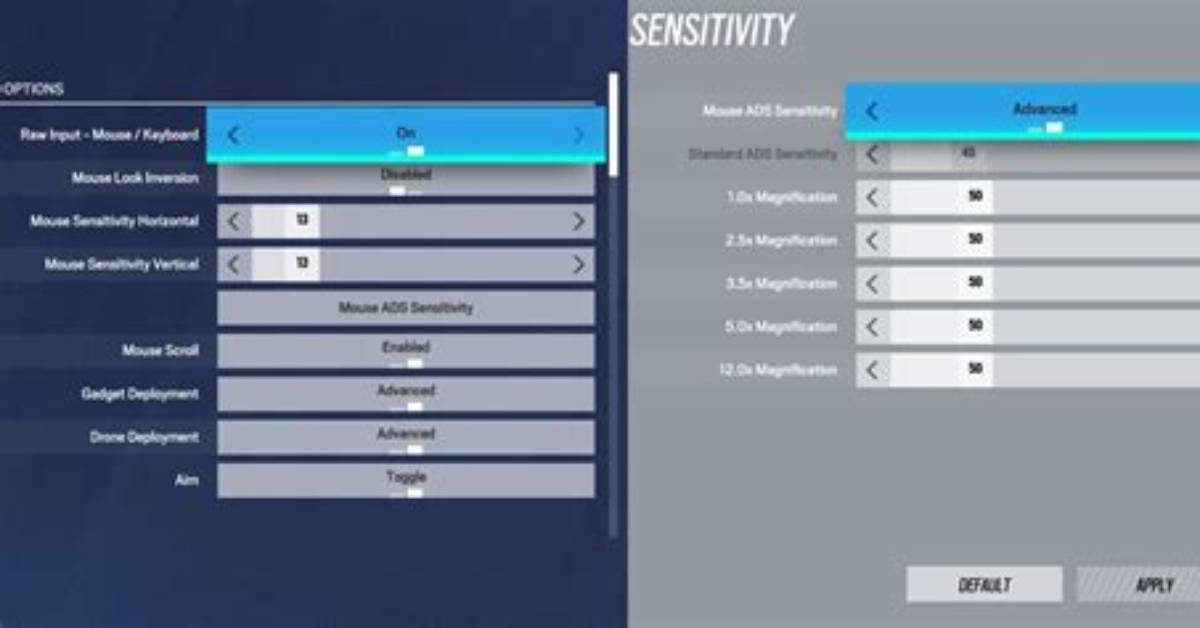 What's a Good Sensitivity for Rainbow Six Siege?