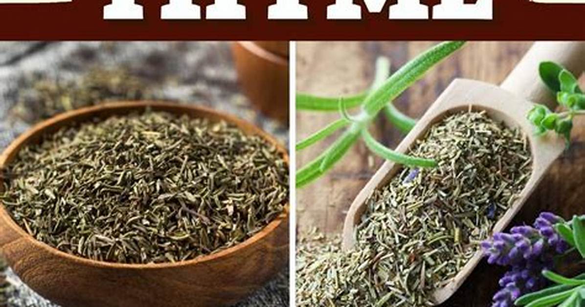 What's a Good Substitute for Thyme?