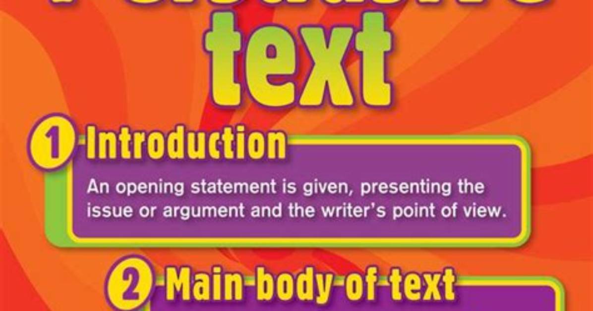 What's a Persuasive Text?
