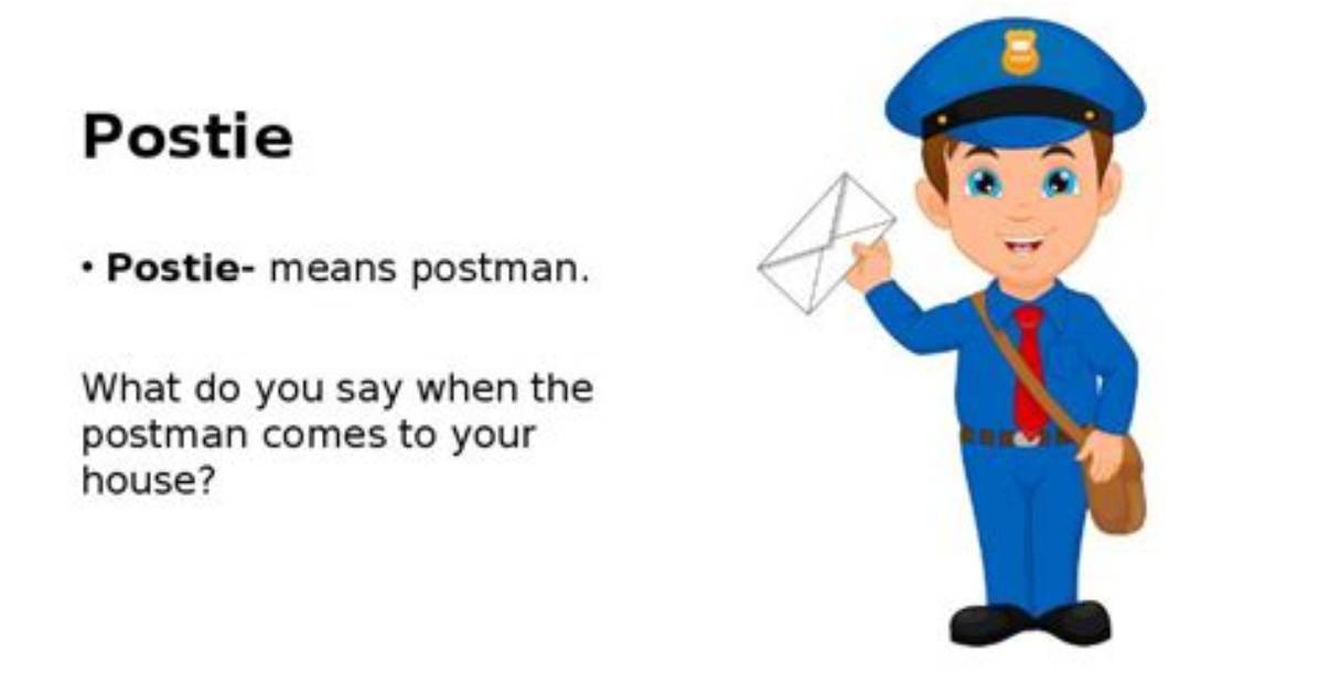 What's a Postie Slang?
