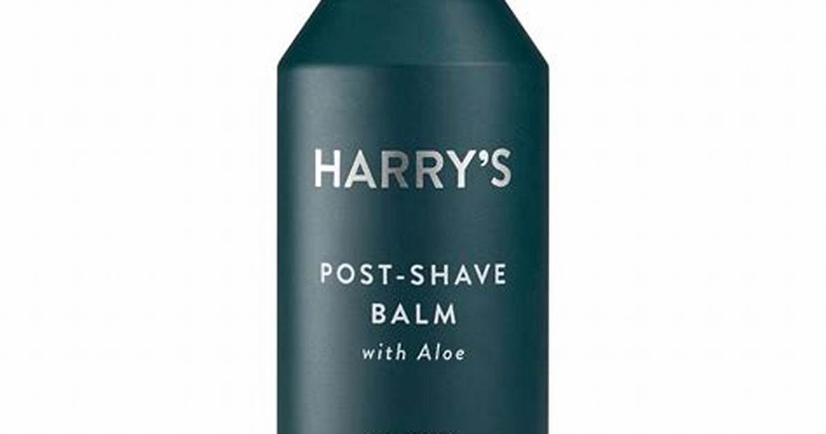 What's Post Shave Balm?