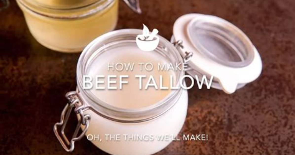 What's Tallow Made into?