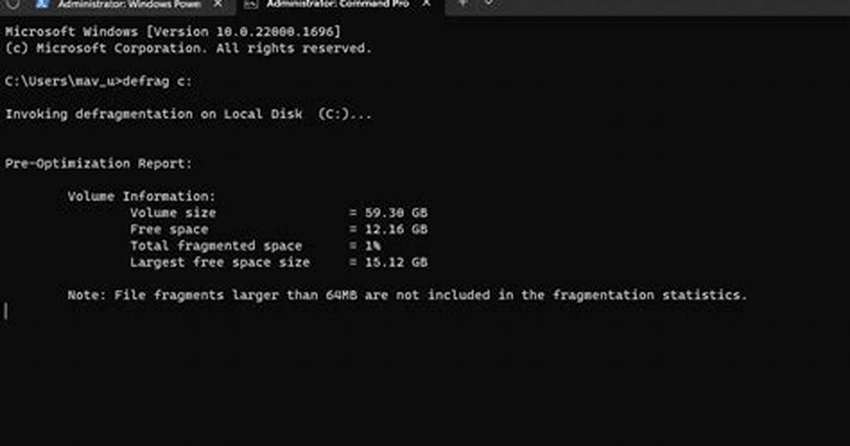What's the Command to Defrag Xfs?