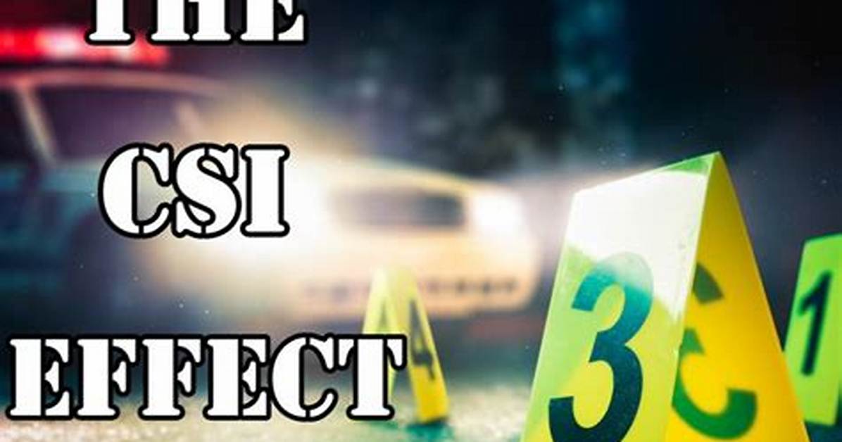 What's the Csi Effect?